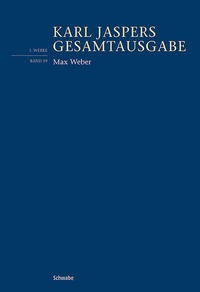 Enlarge image Cover: Max Weber - Schwabe Verlagsgruppe AG Schwabe Verlag