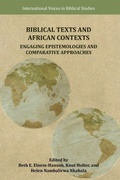 Cover: Biblical Texts and African Contexts - SBL Press