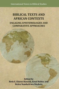 Enlarge image Cover: Biblical Texts and African Contexts - SBL Press