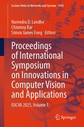 Cover: Proceedings of International Symposium on Innovations in Computer Vision and Applications - Springer