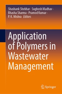 Enlarge image Cover: Application of Polymers in Wastewater Management - Springer