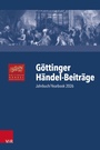 Cover: Göttinger Händel-Beiträge, Band 27 - Vandenhoeck & Ruprecht
