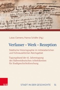 Cover: Verfasser - Werk - Rezeption - Vandenhoeck & Ruprecht