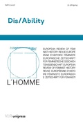 Cover: Dis/Ability - V&R unipress
