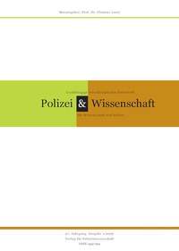 Enlarge image Cover: Zeitschrift Polizei & Wissenschaft - Verlag für Polizeiwissenschaft