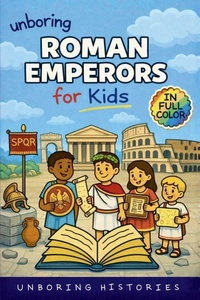 Enlarge image Cover: Unboring Roman Emperors for Kids - A Visual Learning Guide to Ancient Civilizations & Mythology