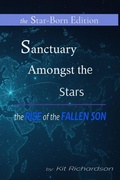 Cover: Sanctuary Amongst the Stars - Aye-Kahn-Dual Publishing