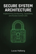 Cover: Secure System Architecture: Implementing Sandboxing, Capabilities, and Access Control Lists (Secure Coding Standards) - Lucas Halberg