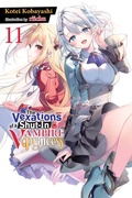 Cover: The Vexations of a Shut-In Vampire Princess, Vol. 11 (light novel) - Yen Press