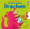 Cover: Dreh-das-Rad-Buch: F&uuml;ttere deinen Drachen - Usborne