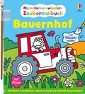Cover: Mein Immer-wieder-Zaubermalbuch: Bauernhof - Usborne