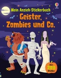 Cover: Mein Anzieh-Stickerbuch: Geister, Zombies und Co. - Usborne