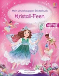 Cover: Mein Anziehpuppen-Stickerbuch: Kristall-Feen - Usborne