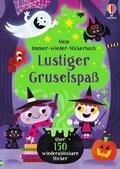 Cover: Mein Immer-wieder-Stickerbuch: Lustiger Gruselspa&szlig; - Usborne