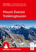 Cover: ROTHER Wanderf&uuml;hrer Mount Everest Trekkingtouren. Alle Etappen - Everest Base Camp Trek, Gokyo Lakes Trek und Three Passes Trek - Rother Bergverlag