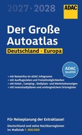 Cover: ADAC Der Gro&szlig;e Autoatlas 2027/2028 Deutschland und seine Nachbarregionen 1:300.000 - ADAC Kartografie ein Imprint von MAIRDUMONT