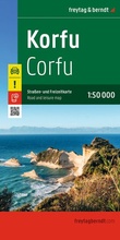 Cover: freytag & berndt Stra&szlig;enkarte Korfu 1:50.000 - freytag & berndt