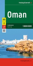 Cover: freytag & berndt Stra&szlig;enkarte Oman 1:800.000 - freytag & berndt