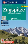 Cover: KOMPASS Wanderf&uuml;hrer Zugspitze, Werdenfelser Land, 60 Touren mit Extra-Tourenkarte - KOMPASS-Karten