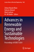 Cover: Advances in Renewable Energy and Sustainable Technologies - Springer