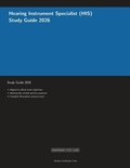Cover: Hearing Instrument Specialist (HIS) Study Guide 2026 - Meridian Certification Press
