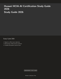 Enlarge image Cover: Huawei HCIA-AI Certification Study Guide 2026 - Meridian Certification Press Study Guides