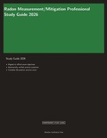 Cover: Radon Measurement/Mitigation Professional Study Guide 2026 - Meridian Certification Press Study Guides