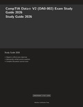 Cover: CompTIA Data+ V2 (DA0-002) Exam Study Guide 2026 - Meridian Certification Press Study Guides