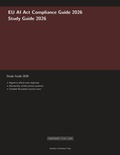 Cover: EU AI Act Compliance Guide 2026 - Meridian Certification Press Study Guides
