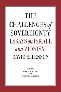 Enlarge image Cover: The Challenges of Sovereignty - The Tauber Institute Series for the Study of European Jewry