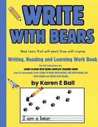 Enlarge image Cover: WRITE WITH BEARS - Learn To Read With Bears
