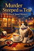 Cover: Murder Steeped in Tea: A Tea & Tassel Mystery - RAMA
