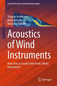 Enlarge image Cover: Acoustics of Wind Instruments - Springer
