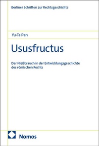 Enlarge image Cover: Ususfructus - Nomos