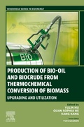 Cover: Production of Bio-Oil and Biocrude from Thermochemical Conversion of Biomass - Elsevier