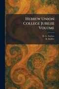 Cover: Hebrew Union College Jubilee Volume - Creative Media Partners, LLC