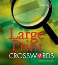 Cover: Large Print Crosswords #1 - Puzzlewright Press