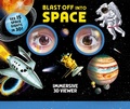 Cover: Blast Off Into Space: Immersive 3D Viewer Book - Kaddo