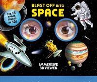 Enlarge image Cover: Blast Off Into Space: Immersive 3D Viewer Book - Kaddo
