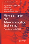Cover: Micro-electronics and Telecommunication Engineering - Springer