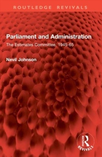 Enlarge image Cover: Parliament and Administration - Routledge