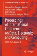Cover: Proceedings of International Conference on Data, Electronics and Computing - Springer