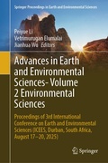 Cover: Advances in Earth and Environmental Sciences - Volume 2 Environmental Sciences - Springer