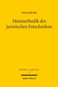 Cover: Metamethodik des juristischen Entscheidens - Mohr Siebeck