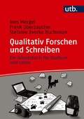 Cover: Qualitativ Forschen und Schreiben - UTB