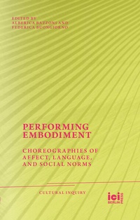 Enlarge image Cover: Performing Embodiment - ICI Berlin Press