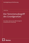 Cover: Der Terrorismusbegriff des Grundgesetzes - Nomos