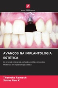 Cover: AVAN&Ccedil;OS NA IMPLANTOLOGIA EST&Eacute;TICA - Edi&ccedil;&otilde;es Nosso Conhecimento