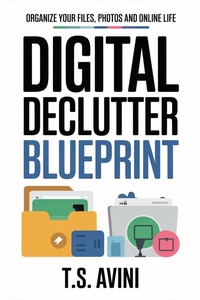Enlarge image Cover: Digital Declutter Blueprint - T.S. AVINI