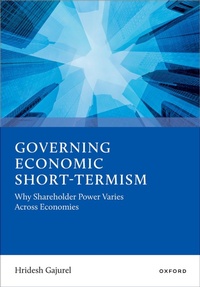 Enlarge image Cover: Governing Economic Short-Termism - Oxford University Press